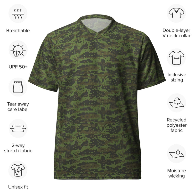 Mexican Army Digital CAMO unisex sports jersey