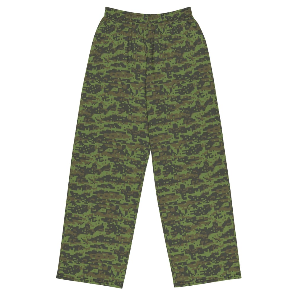 Mexican Army Digital CAMO unisex wide-leg pants - 2XS