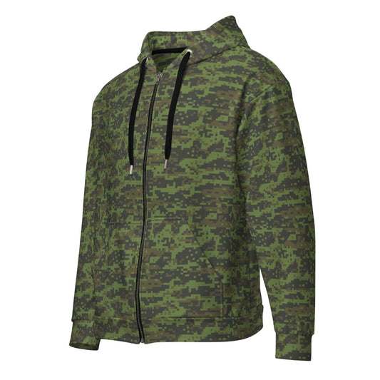 Mexican Army Digital CAMO Unisex zip hoodie - 2XS