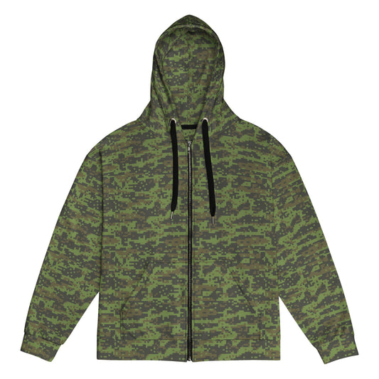 Mexican Army Digital CAMO Unisex zip hoodie - Zip Hoodie