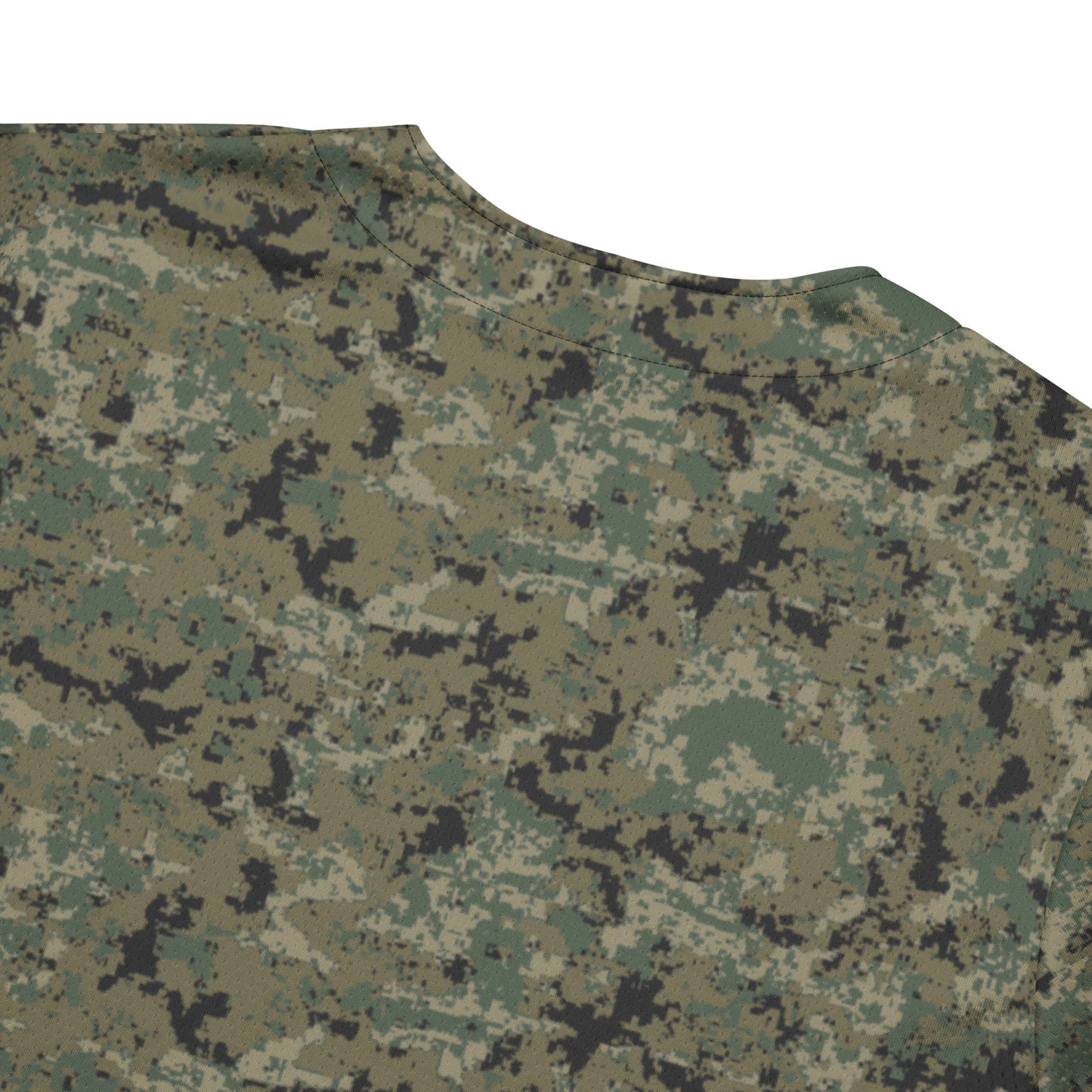 Mexican Army Digital Woodland CAMO baseball jersey - Baseball Jerseys