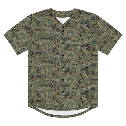 Mexican Army Digital Woodland CAMO baseball jersey - Baseball Jerseys