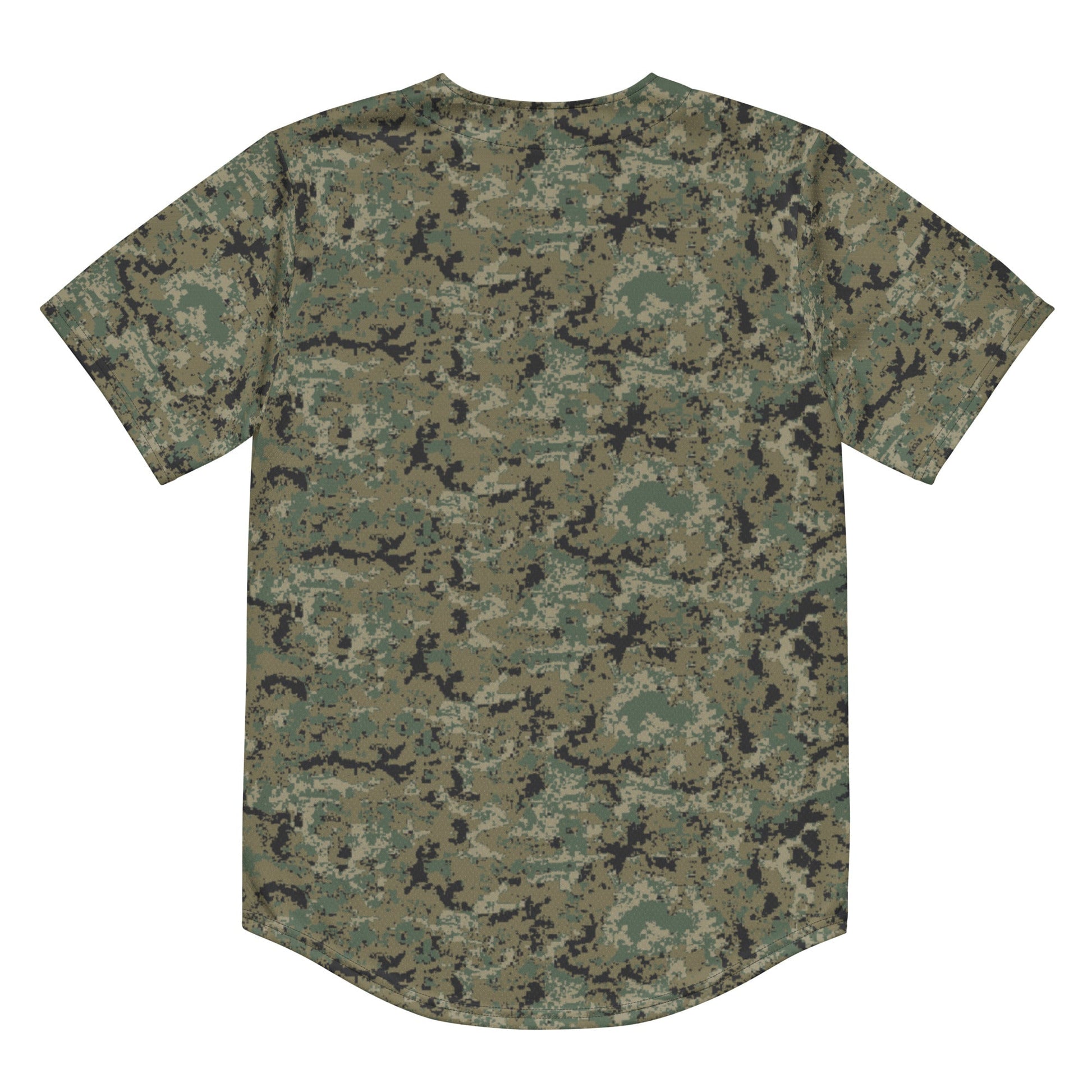 Mexican Army Digital Woodland CAMO baseball jersey - Baseball Jerseys