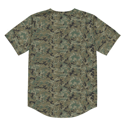 Mexican Army Digital Woodland CAMO baseball jersey - Baseball Jerseys