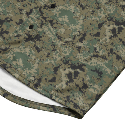 Mexican Army Digital Woodland CAMO baseball jersey - Baseball Jerseys