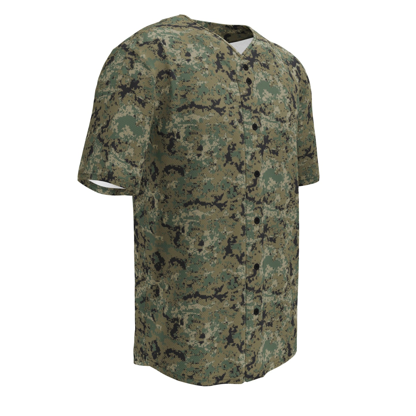 Mexican Army Digital Woodland CAMO baseball jersey - Baseball Jerseys