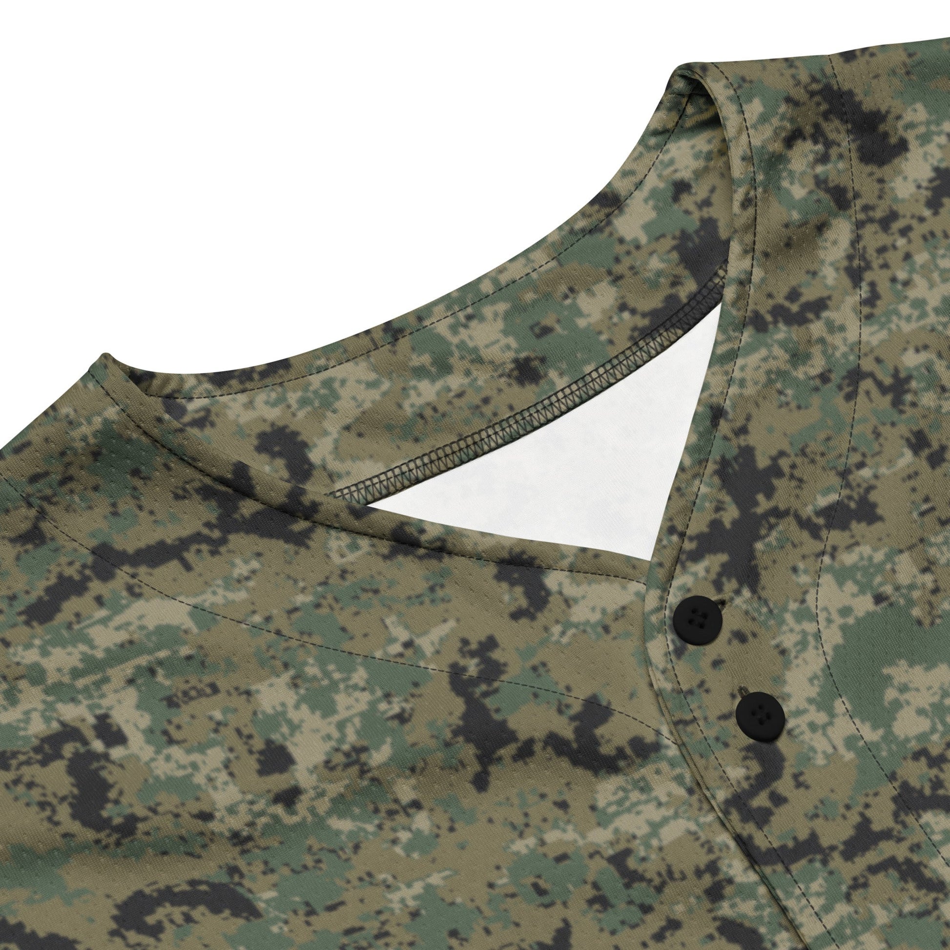 Mexican Army Digital Woodland CAMO baseball jersey - Baseball Jerseys