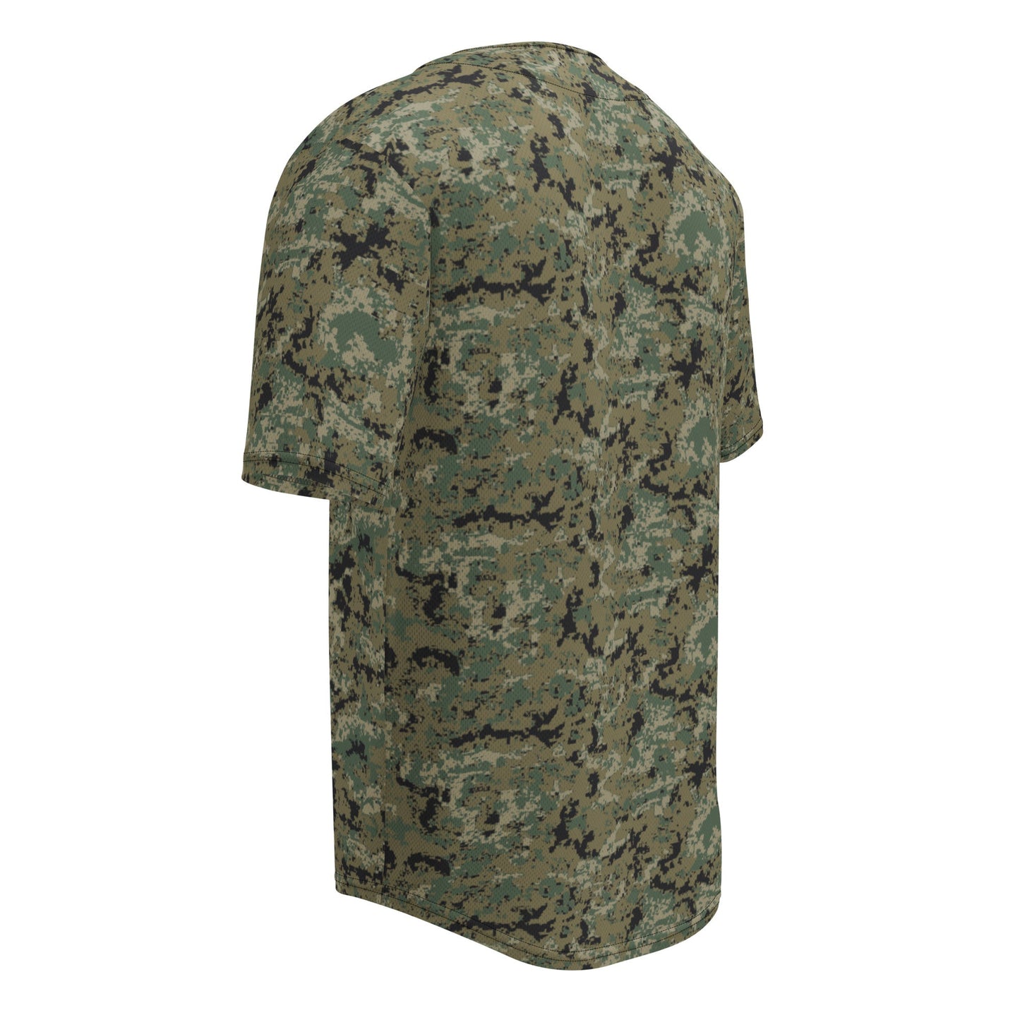 Mexican Army Digital Woodland CAMO baseball jersey - Baseball Jerseys