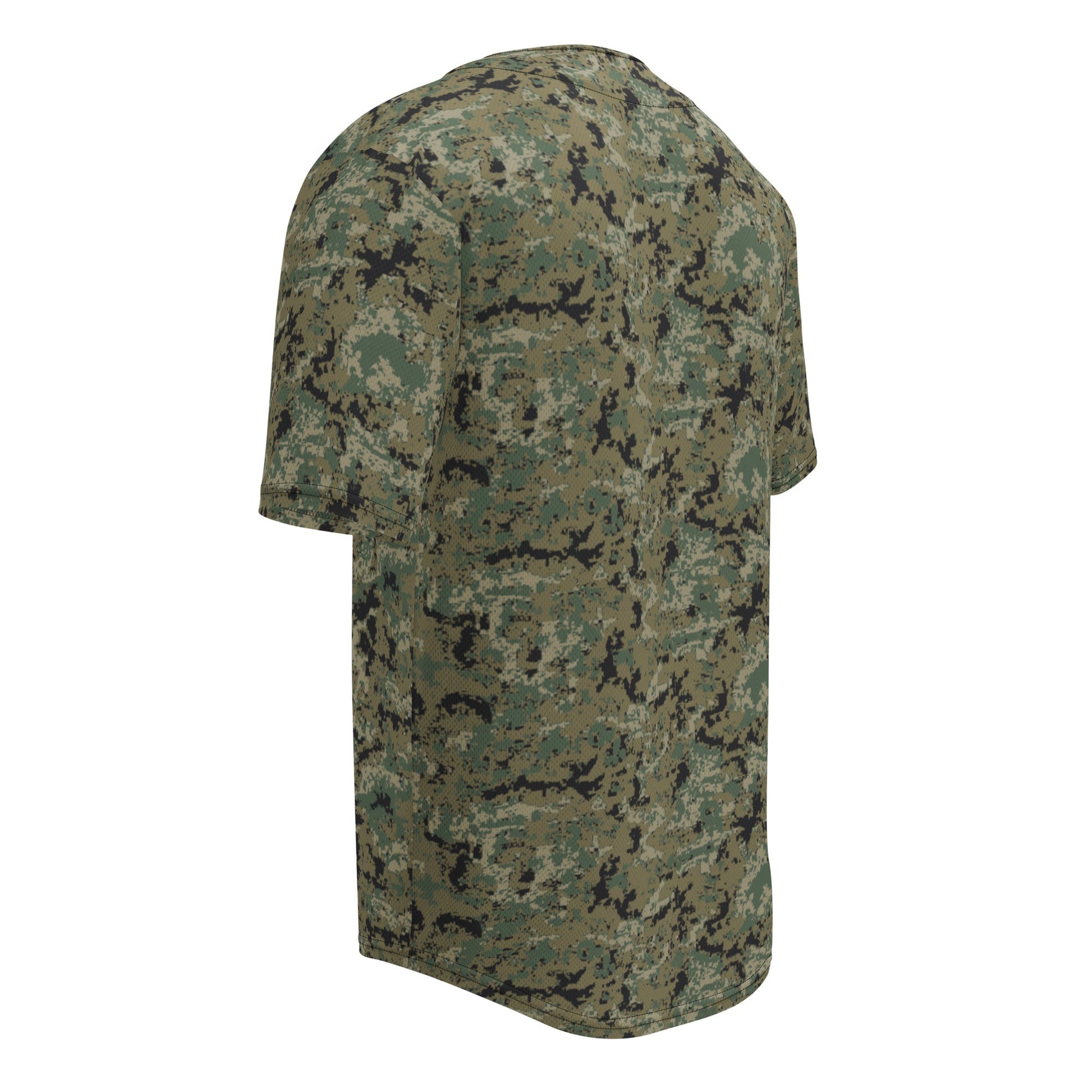 Mexican Army Digital Woodland CAMO baseball jersey - Baseball Jerseys