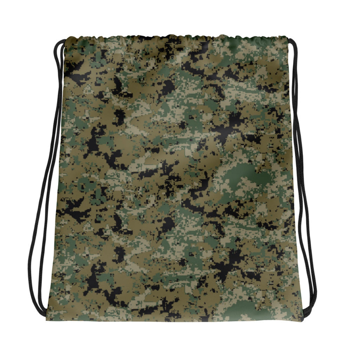 Mexican Army Digital Woodland CAMO Drawstring Bag - Bags