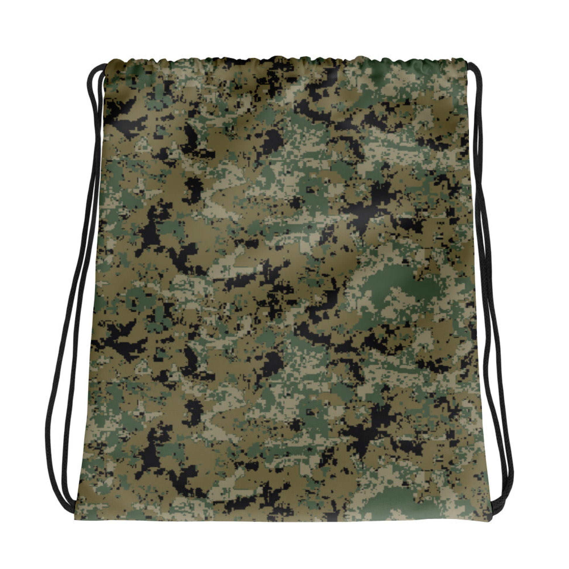 Mexican Army Digital Woodland CAMO Drawstring Bag - Bags