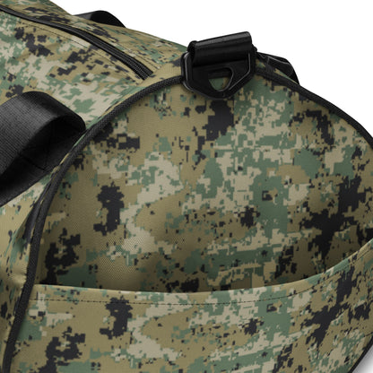 Mexican Army Digital Woodland CAMO gym bag - Gym Bags