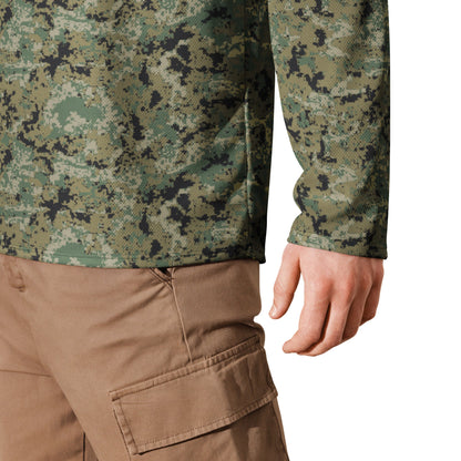 Mexican Army Digital Woodland CAMO hockey fan jersey - Hockey Jerseys