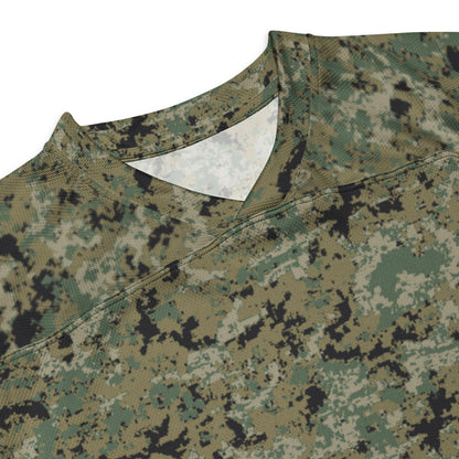 Mexican Army Digital Woodland CAMO hockey fan jersey - Hockey Jerseys