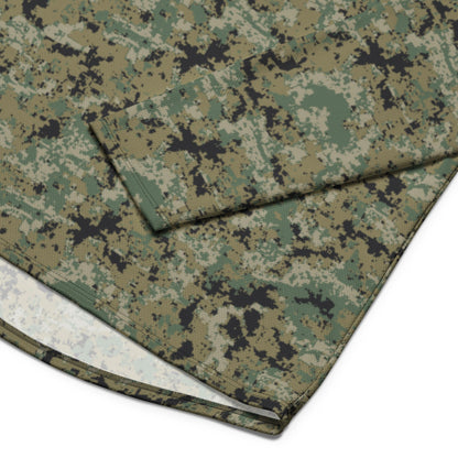 Mexican Army Digital Woodland CAMO hockey fan jersey - Hockey Jerseys