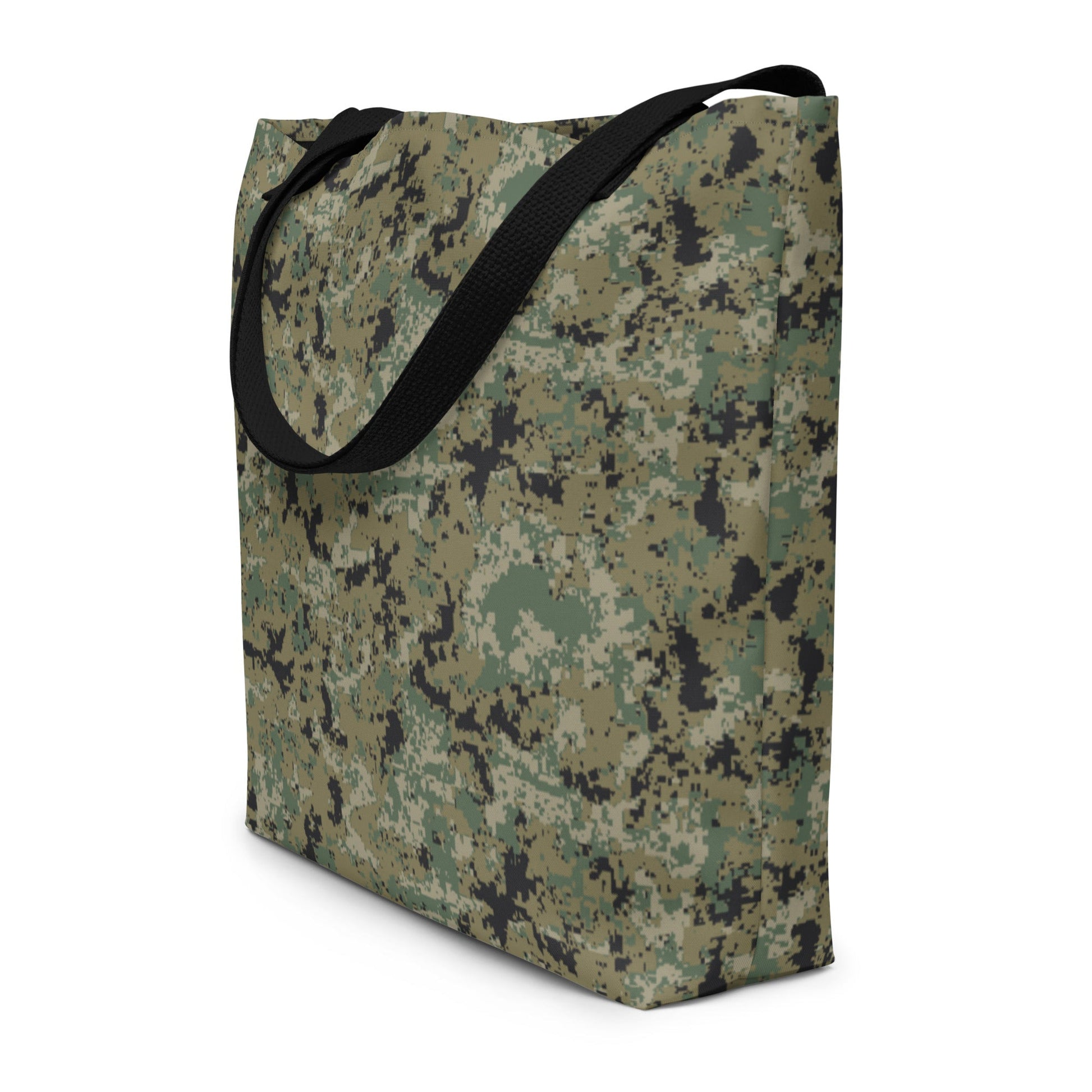 Mexican Army Digital Woodland CAMO Large Tote Bag - Bags