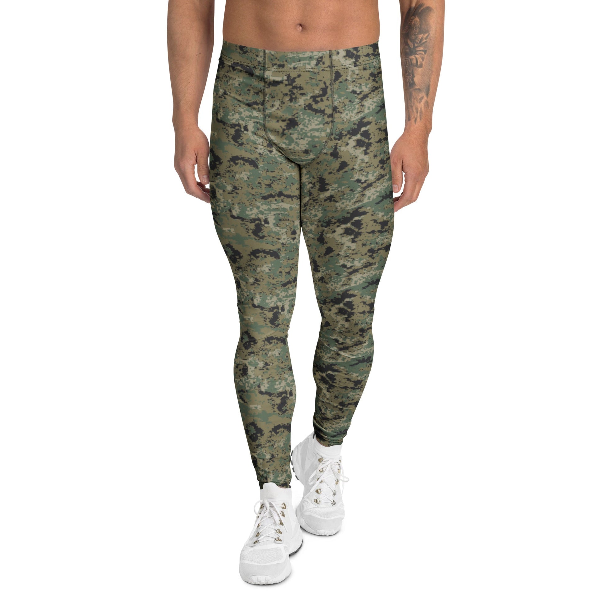 Mexican Army Digital Woodland CAMO Mens Leggings - XS