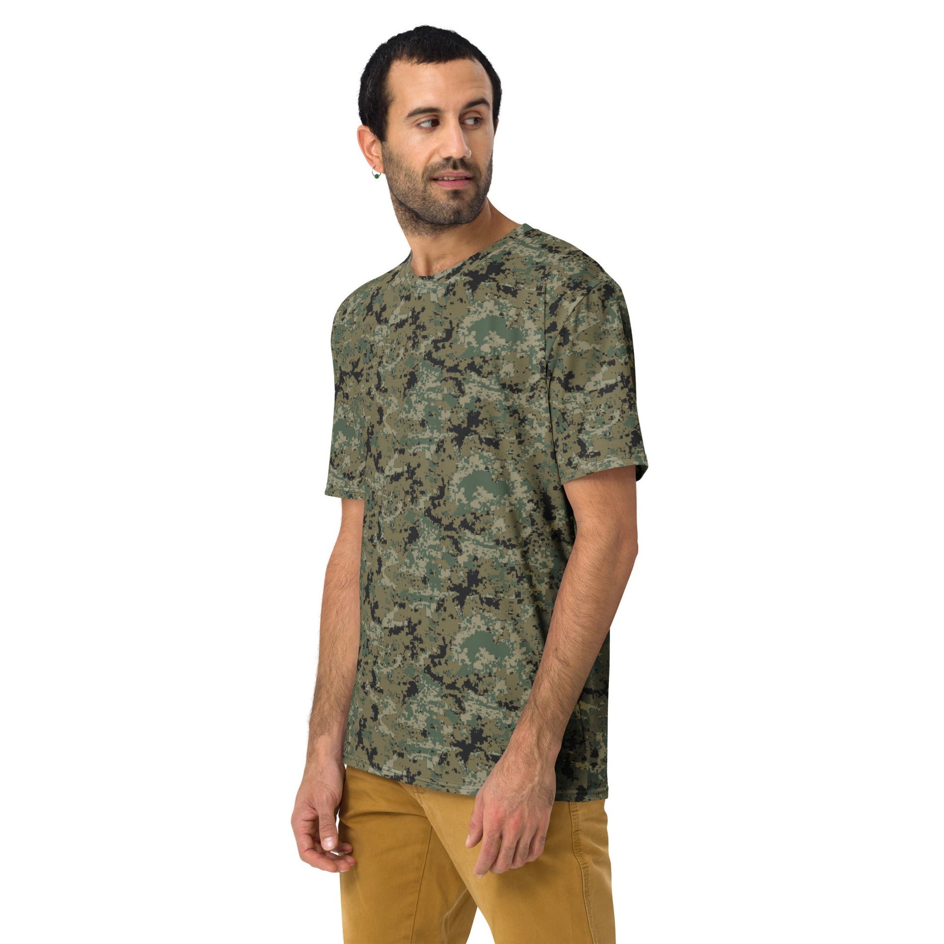 Mexican Army Digital Woodland CAMO Mens t-shirt - T-Shirts