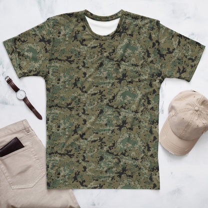 Mexican Army Digital Woodland CAMO Mens t-shirt - XS - T-Shirts