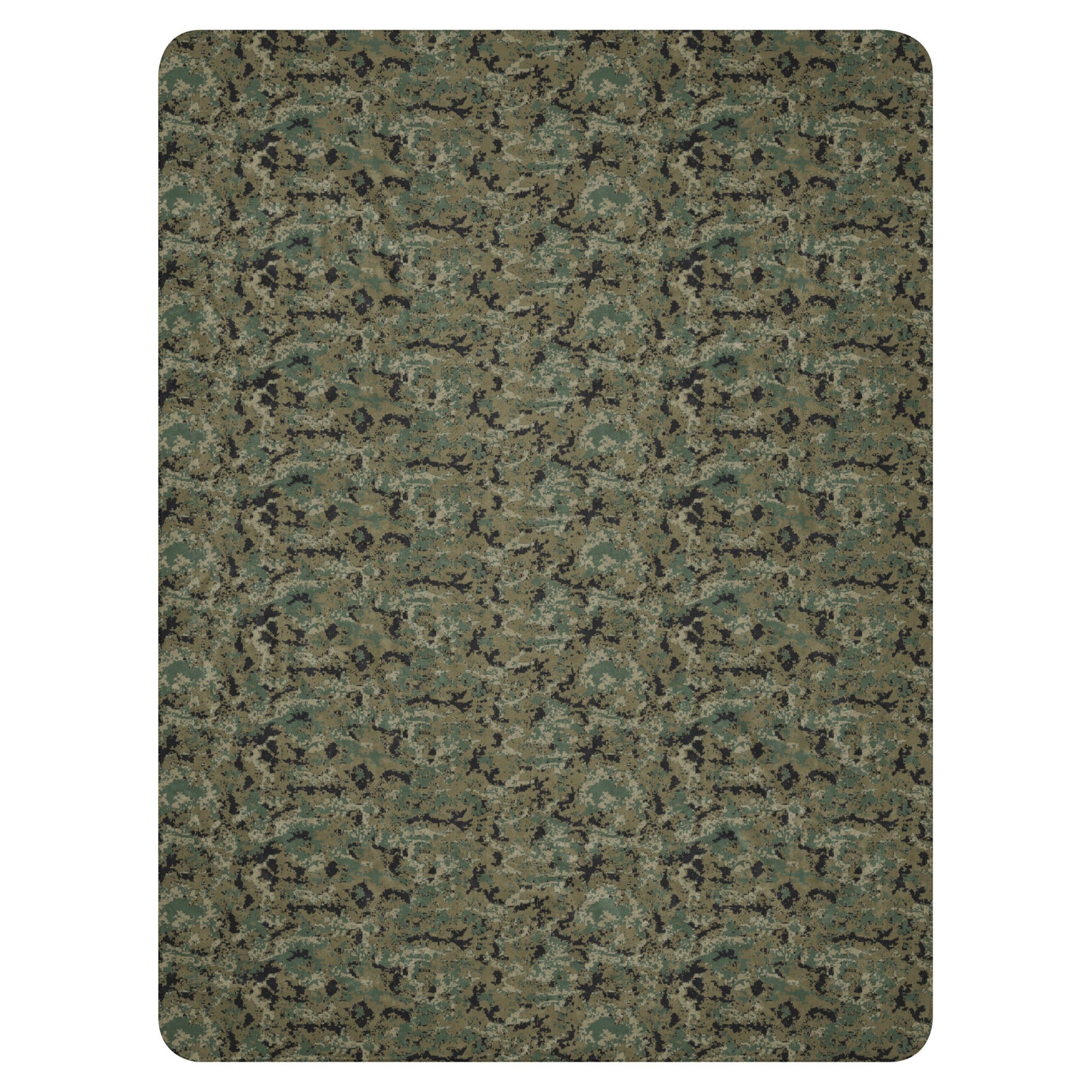 Mexican Army Digital Woodland CAMO Sherpa blanket - Blankets