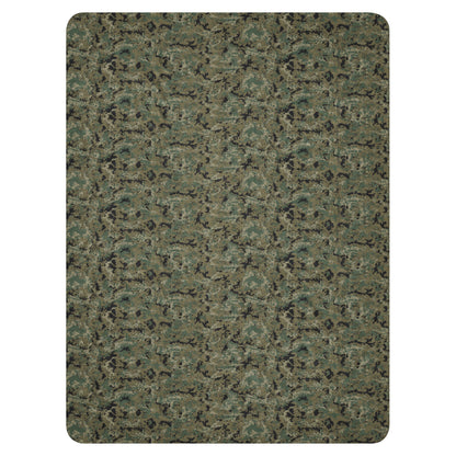 Mexican Army Digital Woodland CAMO Sherpa blanket - Blankets