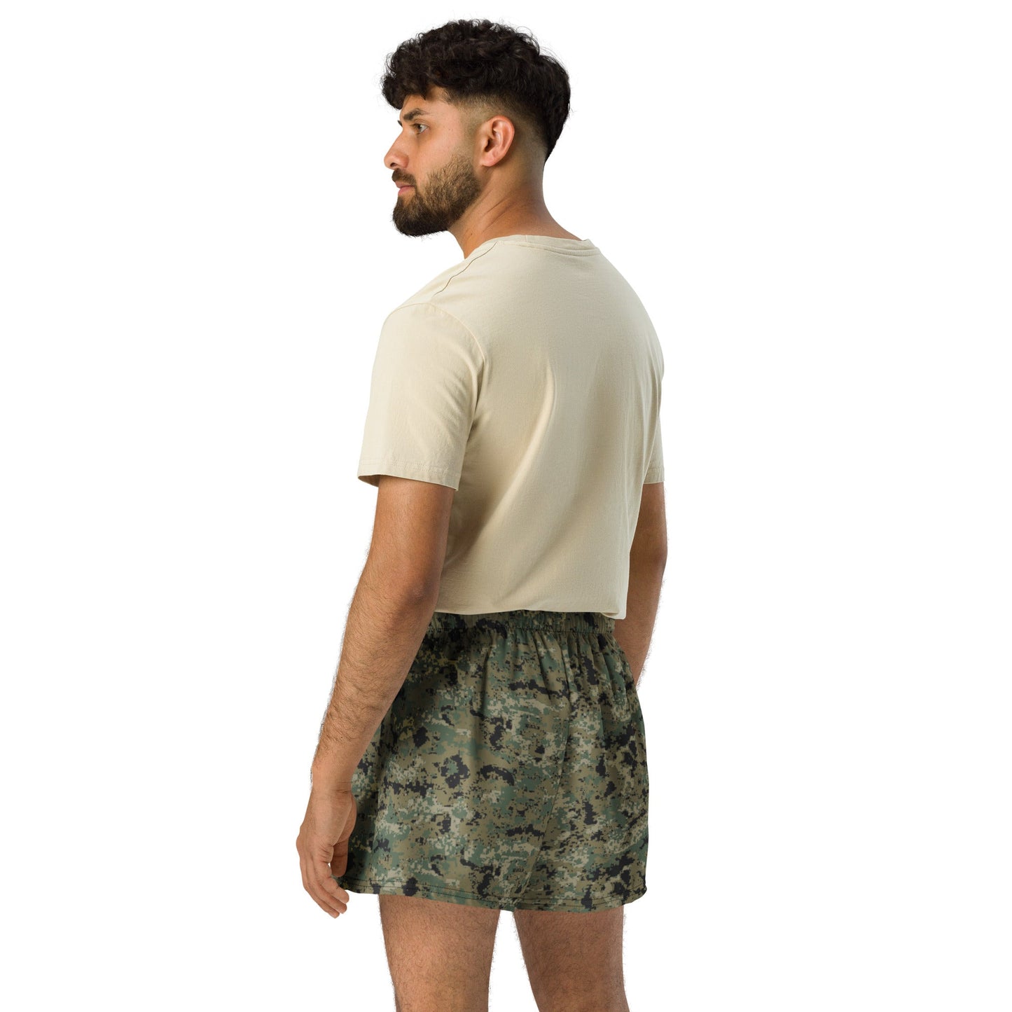 Mexican Army Digital Woodland CAMO Unisex Athletic Shorts