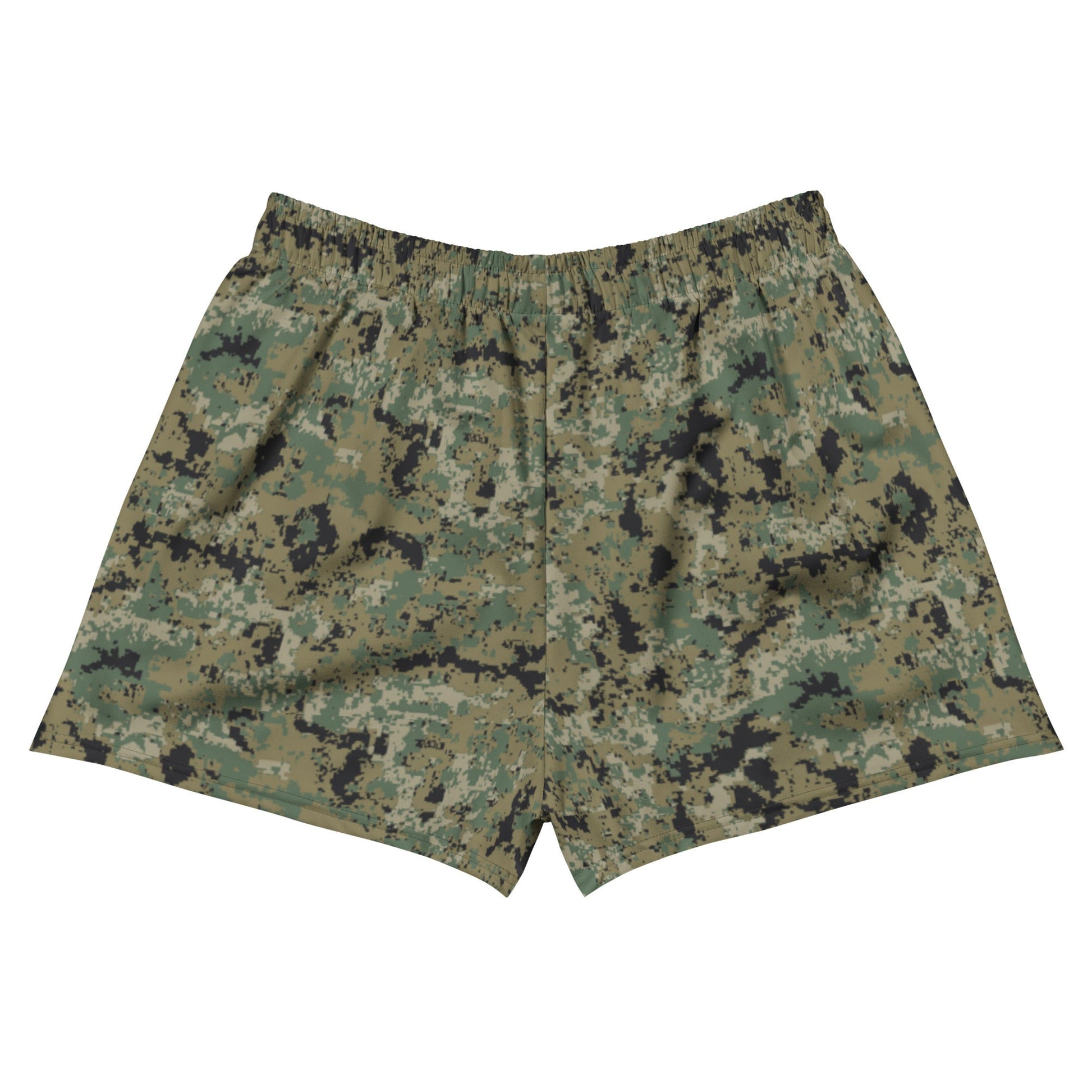 Mexican Army Digital Woodland CAMO Unisex Athletic Shorts