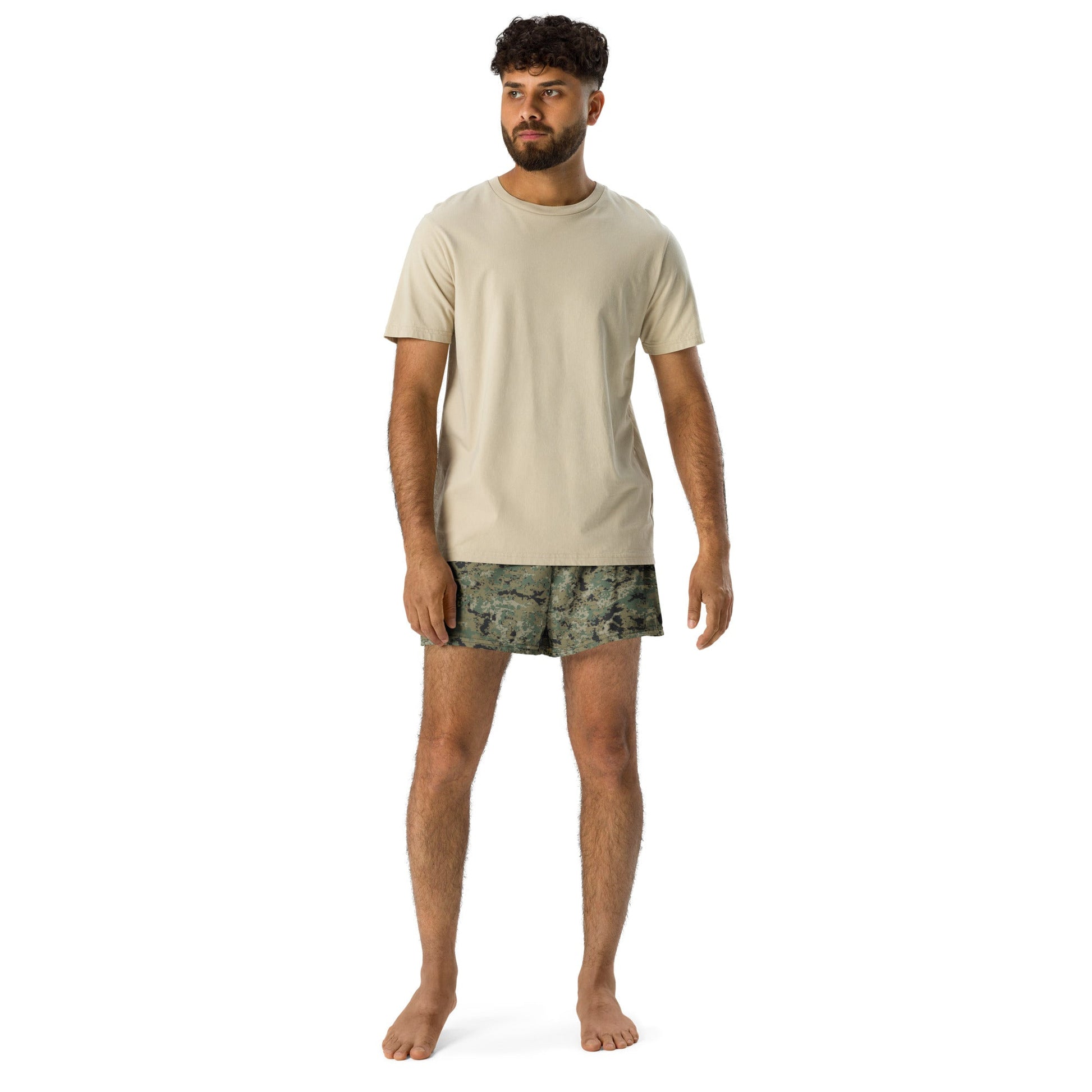 Mexican Army Digital Woodland CAMO Unisex Athletic Shorts