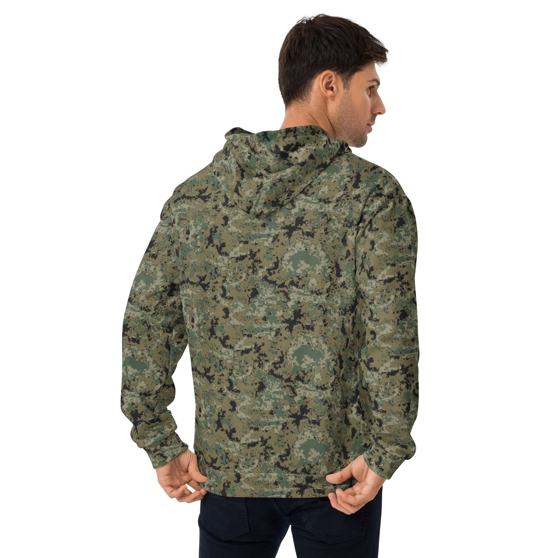 Mexican Army Digital Woodland CAMO Unisex Hoodie - Hoodies