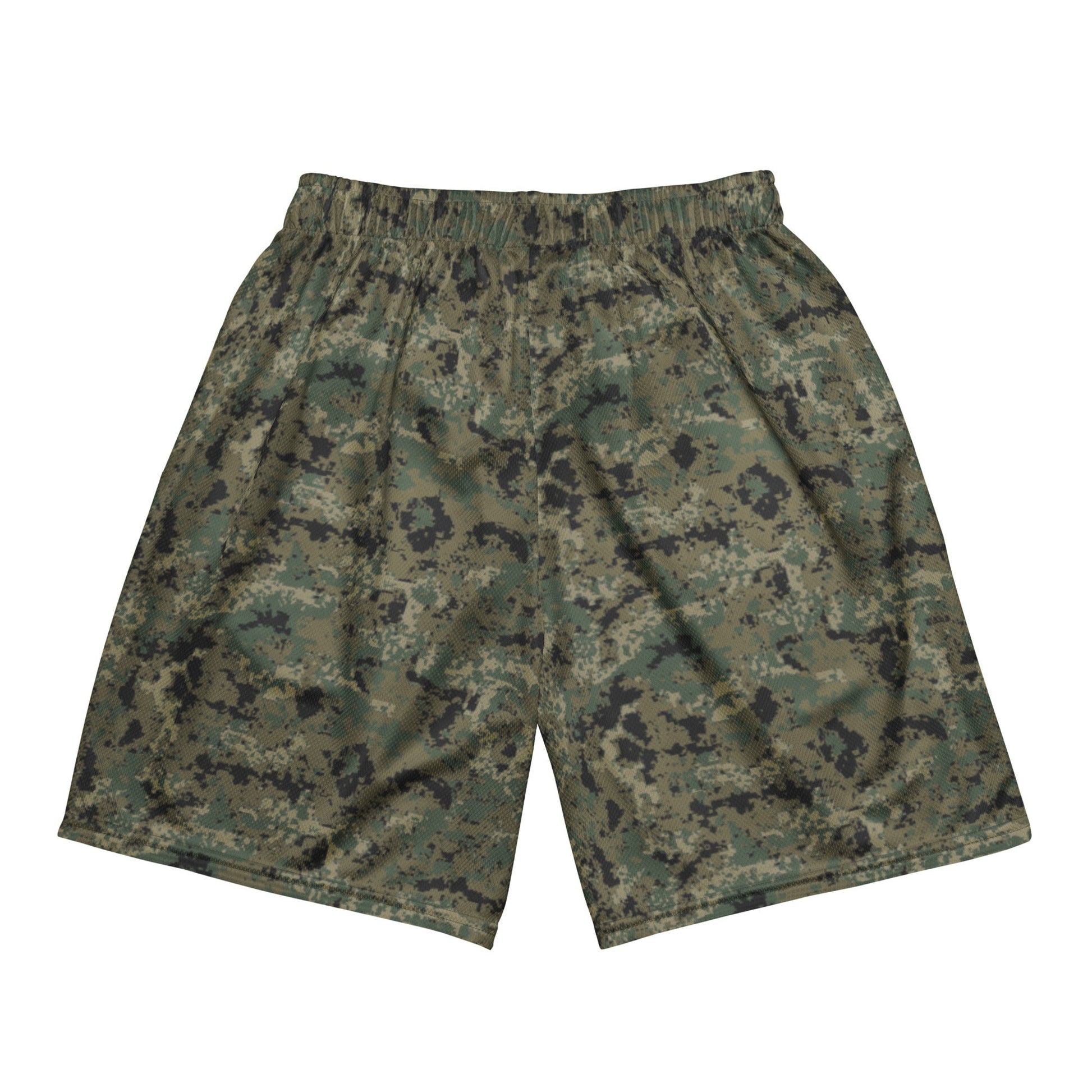 Mexican Army Digital Woodland CAMO Unisex mesh shorts - Mesh Shorts
