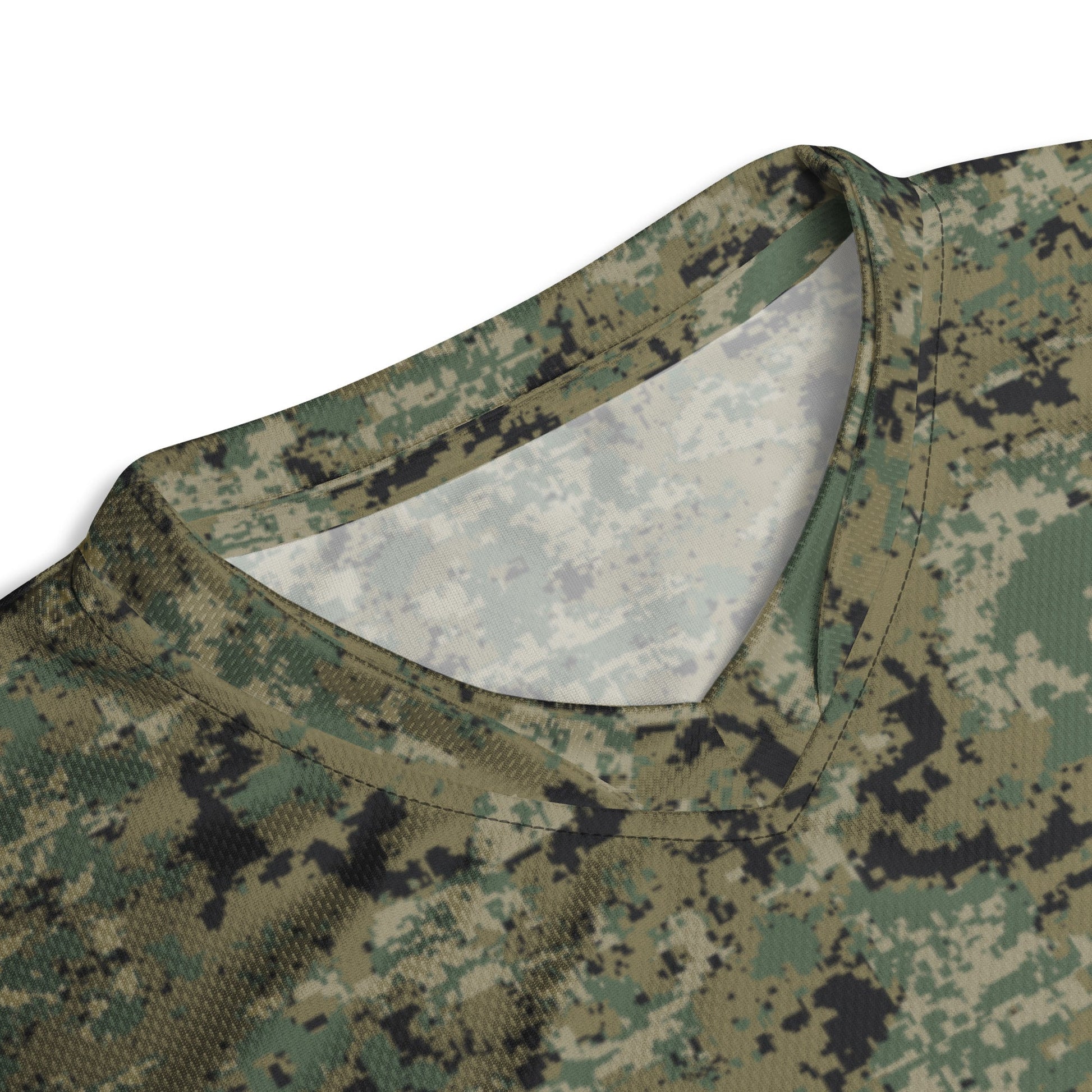 Mexican Army Digital Woodland CAMO unisex sports jersey - Sports Jerseys