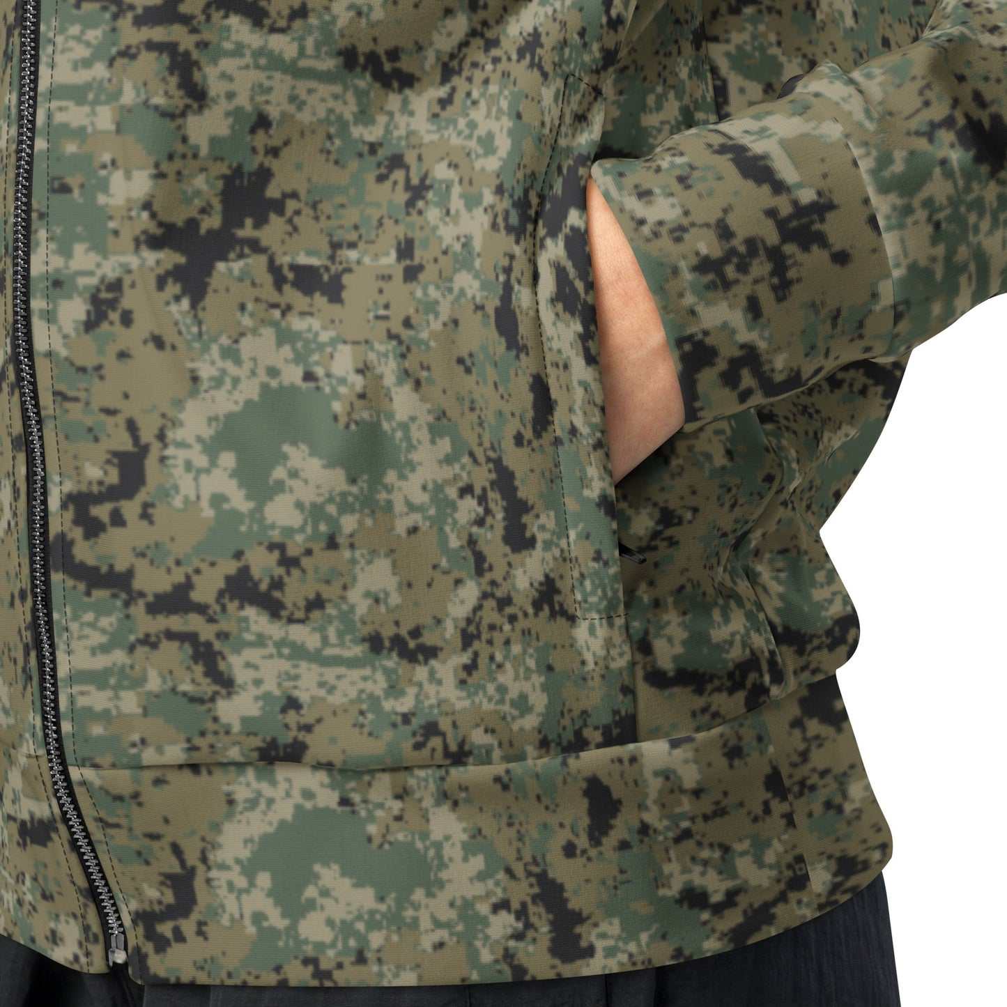 Mexican Army Digital Woodland CAMO Unisex track jacket - Track Jackets