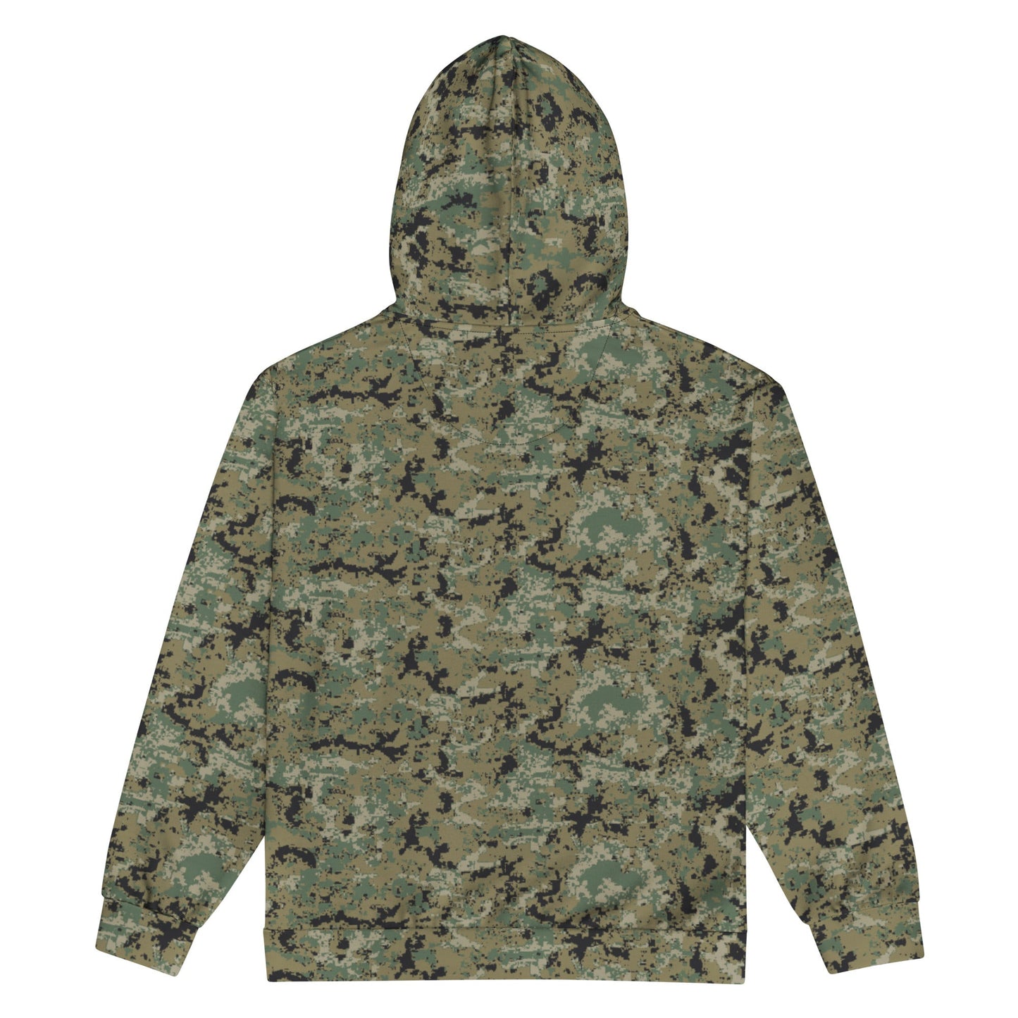 Mexican Army Digital Woodland CAMO Unisex zip hoodie - Zip Hoodies