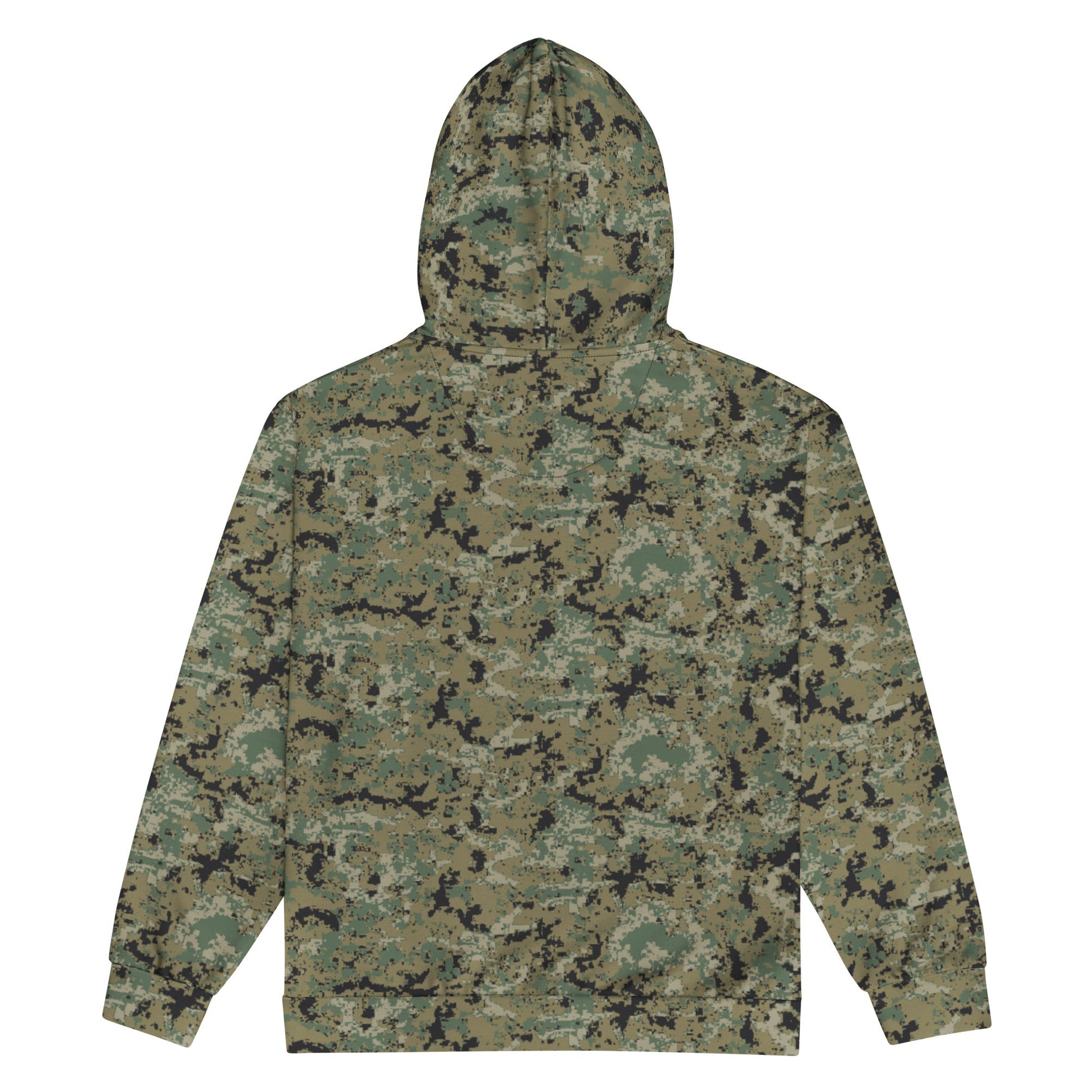 Mexican Army Digital Woodland CAMO Unisex zip hoodie - Zip Hoodies