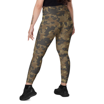 Mexican Naval Infantry Digital Desert CAMO Leggings with pockets - Womens With Pockets