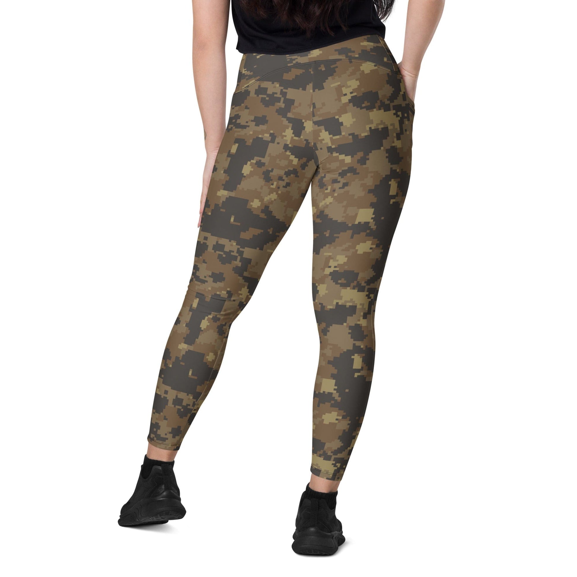 Mexican Naval Infantry Digital Desert CAMO Leggings with pockets - Womens With Pockets