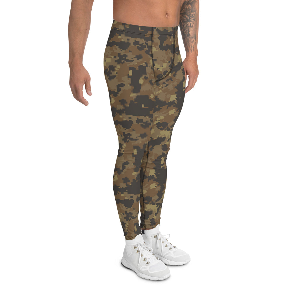 Mexican Naval Infantry Digital Desert CAMO Men’s Leggings - Mens