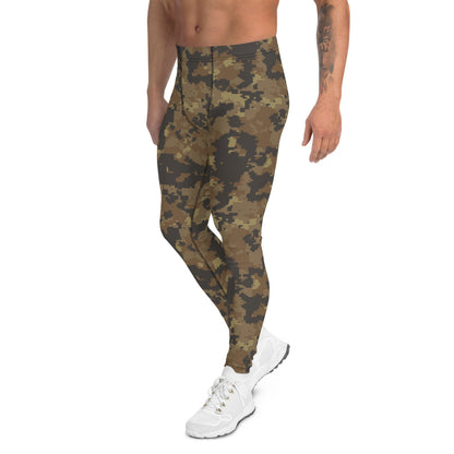 Mexican Naval Infantry Digital Desert CAMO Men’s Leggings - Mens