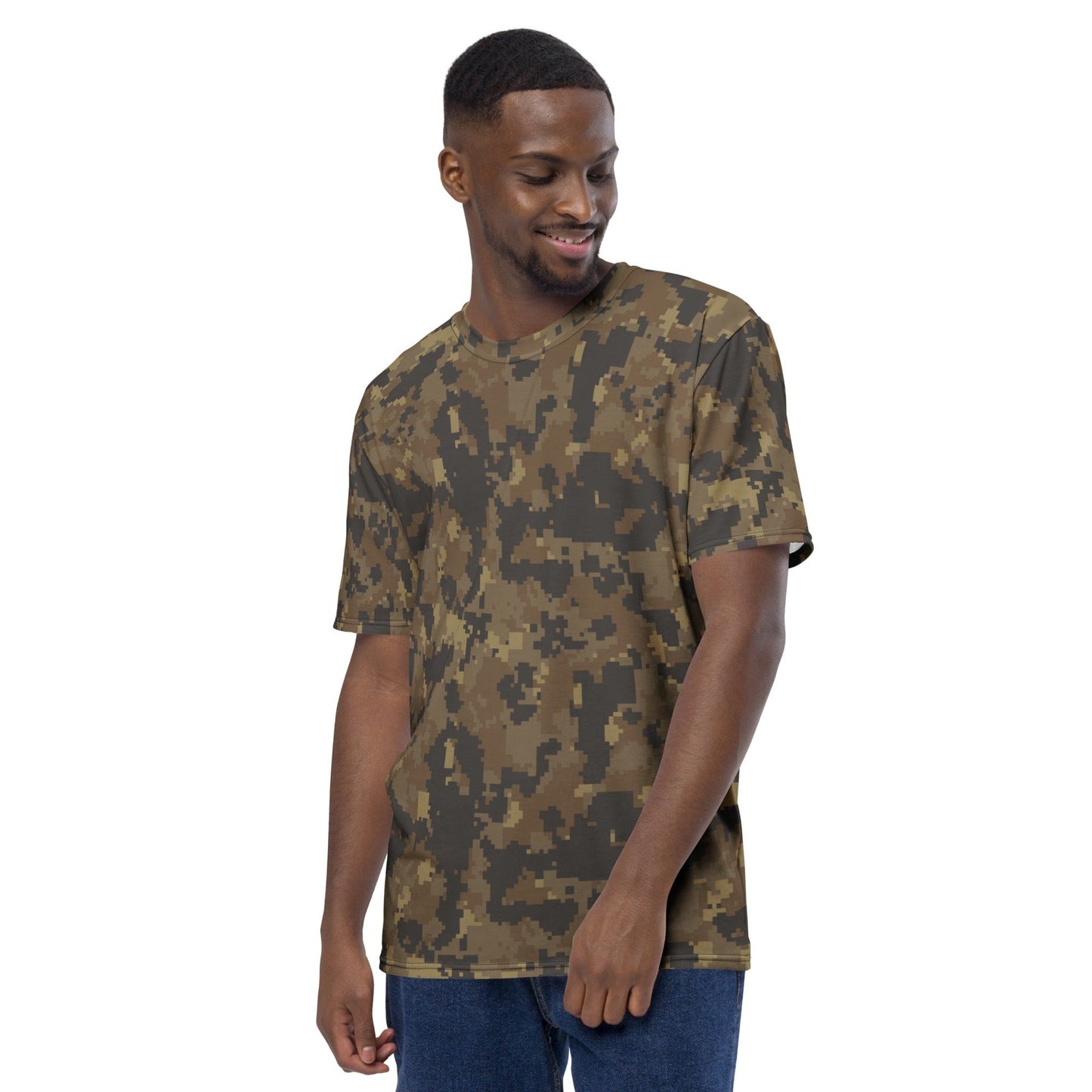 Mexican Naval Infantry Digital Desert CAMO Men’s t-shirt - Mens T-Shirt