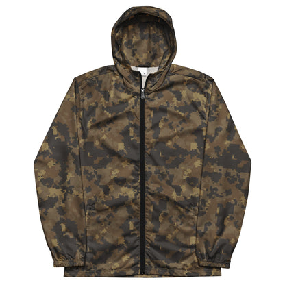 Mexican Naval Infantry Digital Desert CAMO Men’s windbreaker - Mens Windbreaker