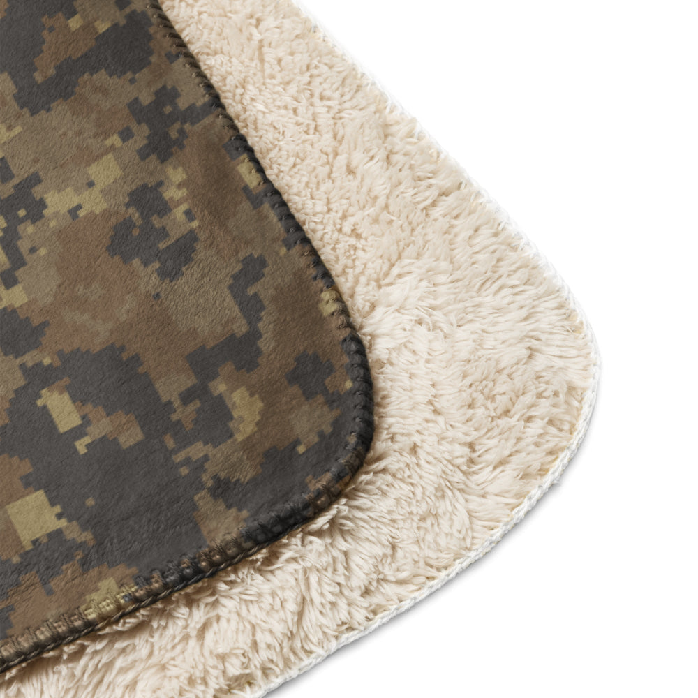 Mexican Naval Infantry Digital Desert CAMO Sherpa blanket - Blanket