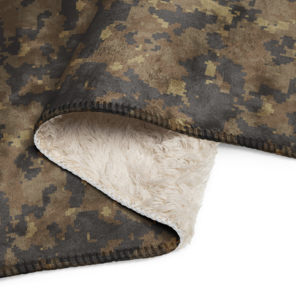 Mexican Naval Infantry Digital Desert CAMO Sherpa blanket - Blanket