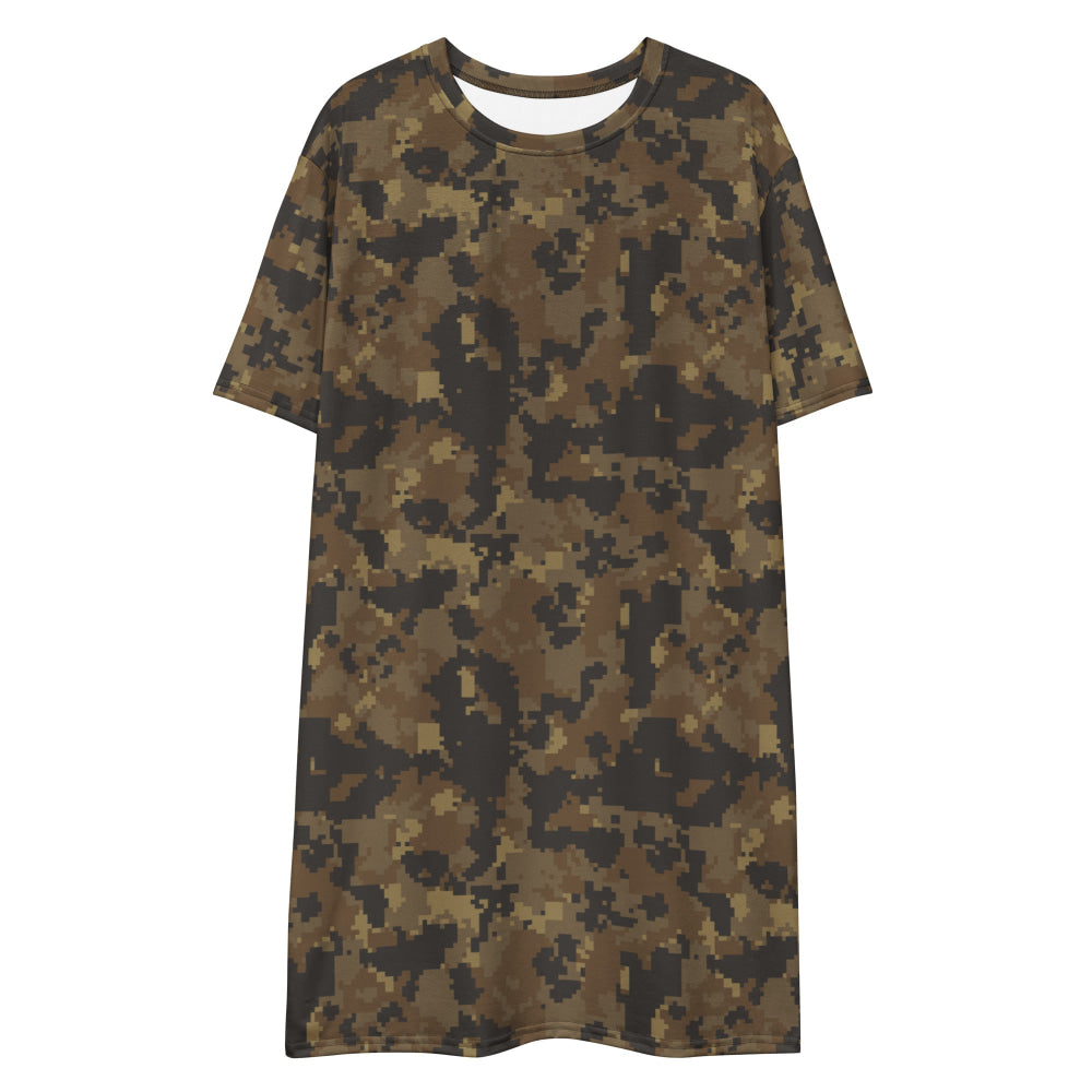 Mexican Naval Infantry Digital Desert CAMO T-shirt dress - Womens T-Shirt Dress