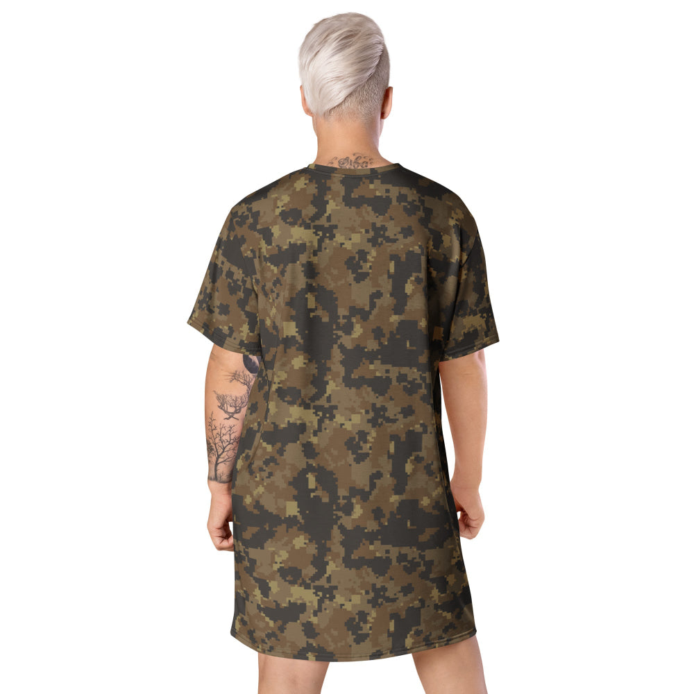 Mexican Naval Infantry Digital Desert CAMO T-shirt dress - Womens T-Shirt Dress