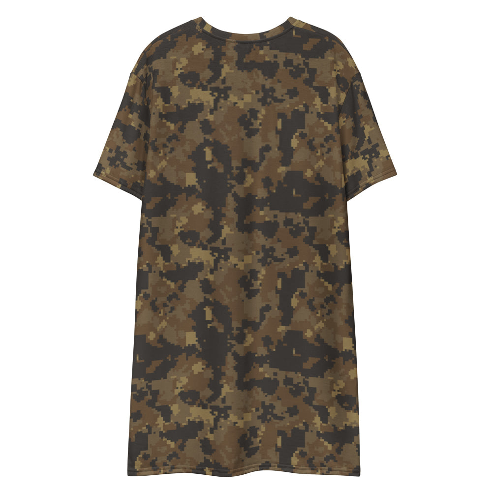 Mexican Naval Infantry Digital Desert CAMO T-shirt dress - Womens T-Shirt Dress