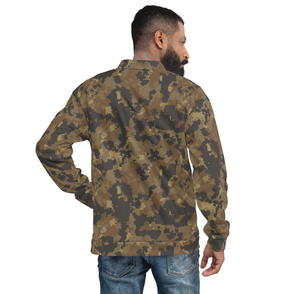 Mexican Naval Infantry Digital Desert CAMO Unisex Bomber Jacket