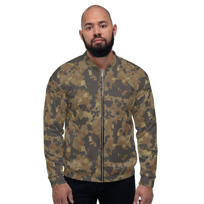 Mexican Naval Infantry Digital Desert CAMO Unisex Bomber Jacket