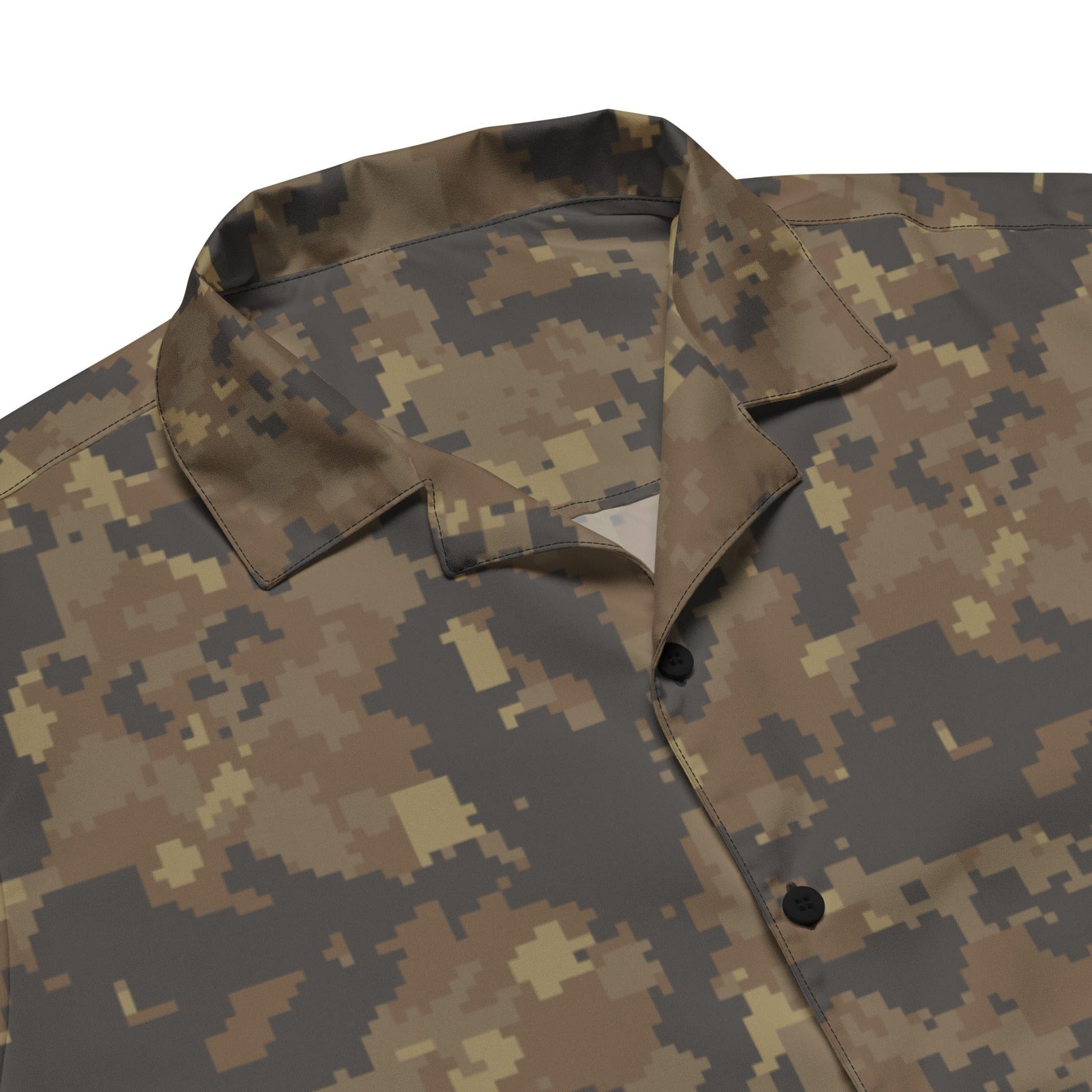 Mexican Naval Infantry Digital Desert CAMO Unisex button shirt - Button Shirt