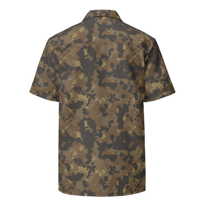 Mexican Naval Infantry Digital Desert CAMO Unisex button shirt - Button Shirt