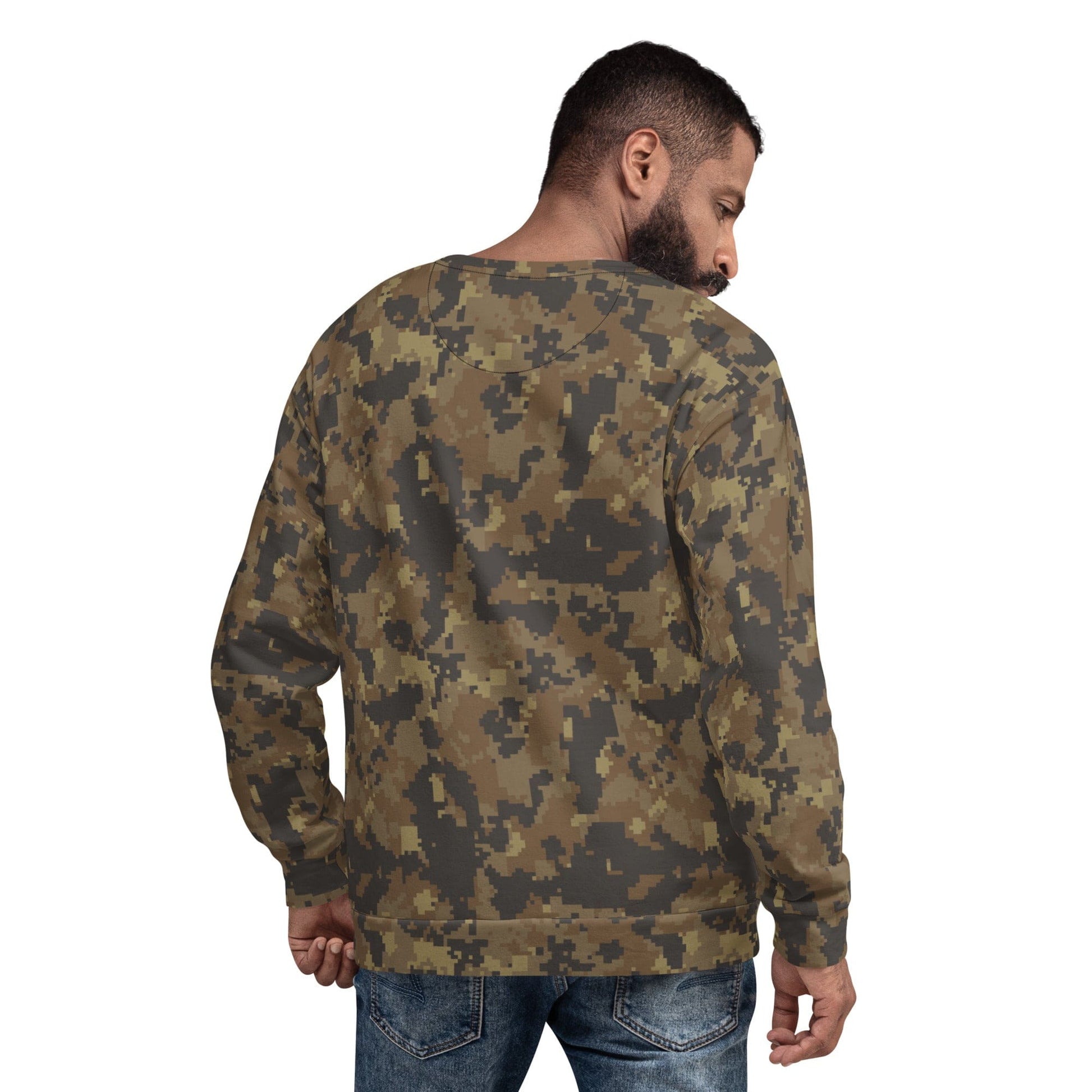 Mexican Naval Infantry Digital Desert CAMO Unisex Sweatshirt